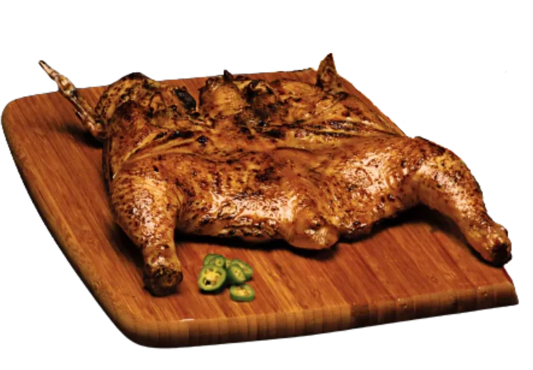 Pollo Asado entero a la leña, 8 piezas